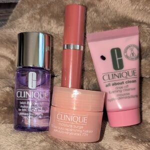 Clinique Skincare Trio - Purple and Pink